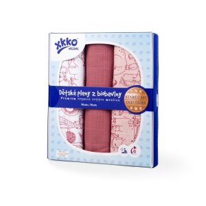 XKKO Mullwindeln Bio-Baumwolle 3 Stück