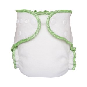 Blümchen Kuschel-Höschenwindel Größe S mit Rüschen (3-7 kg)