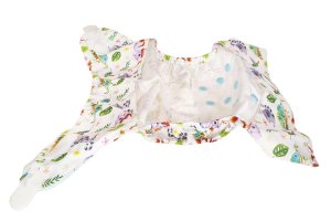 Blümchen Überhose One Size mit Klettverschluss